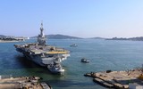[ẢNH] Tàu sân bay Charles de Gaulle của Pháp tái xuất sau 18 tháng đại tu