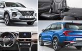 [ẢNH] Hyundai Santa Fe trục cơ sở dài: Mở cửa, khởi động bằng vân tay
