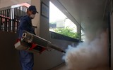 Hà Nội: Bộ trưởng Bộ Y tế thị sát công tác phòng sốt xuất huyết ở công trường xây dựng, trường học