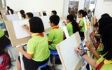 Cận cảnh ngôi trường THCS đẹp như trường quốc tế ở Hà Nội