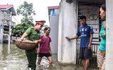 Xúc động hình ảnh những chiến sỹ Công an Hà Nội ở 