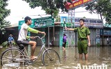 Xúc động hình ảnh những chiến sỹ Công an Hà Nội ở 