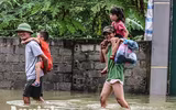 Xúc động hình ảnh những chiến sỹ Công an Hà Nội ở 
