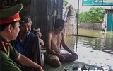 Xúc động hình ảnh những chiến sỹ Công an Hà Nội ở 