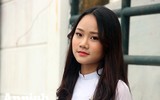 Ngắm nữ sinh Hà Nội rạng rỡ ngày khai mạc Giải bóng đá học sinh THPT 2017