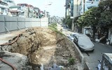 Thi công cầu vượt An Dương - Nghi Tàm, phương tiện đi lại thế nào để không ùn tắc
