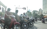 Thi công cầu vượt An Dương - Nghi Tàm, phương tiện đi lại thế nào để không ùn tắc