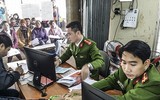 Công an Thủ đô tận tụy phục vụ nhân dân trong Chủ nhật giá rét