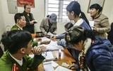 Công an Thủ đô tận tụy phục vụ nhân dân trong Chủ nhật giá rét