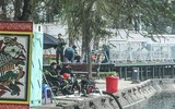 Cùng ngắm trận địa pháo hoa bên hồ Gươm chiều 30 Tết Mậu Tuất 2018