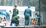 Cùng ngắm trận địa pháo hoa bên hồ Gươm chiều 30 Tết Mậu Tuất 2018