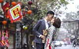 Những khoảnh khắc lắng đọng sớm mùng Một Tết