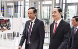 [ẢNH] Lãnh đạo Đảng, Nhà nước dự lễ kỷ niệm 10 năm Thủ đô Hà Nội mở rộng địa giới