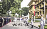 [ẢNH] Lễ thượng cờ ASEAN và Quốc kỳ Việt Nam tại Hà Nội