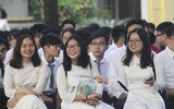 [ẢNH] Nụ cười trong trẻo của nữ sinh Hà Nội ngày khai giảng năm học mới