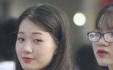 [ẢNH] Nụ cười trong trẻo của nữ sinh Hà Nội ngày khai giảng năm học mới