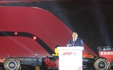 [ẢNH] Ấn tượng màn trình diễn siêu xe chào đón Hà Nội - Việt Nam tham gia gia đình F1