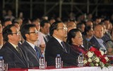 [ẢNH] Ấn tượng màn trình diễn siêu xe chào đón Hà Nội - Việt Nam tham gia gia đình F1