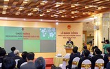 [ẢNH] Thủ tướng đánh cồng khai trương hoạt động chứng khoán đầu Xuân