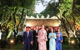 [ẢNH] Công chúa kế vị Thụy Điển rạng ngời thăm Văn Miếu - Quốc Tử Giám
