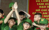 Giờ học kỹ năng an toàn giao thông đầy niềm vui của các 