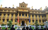 [ẢNH] Toàn cảnh lễ thượng cờ ASEAN ở Hà Nội