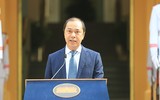 [ẢNH] Toàn cảnh lễ thượng cờ ASEAN ở Hà Nội