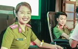 [ẢNH] Ấn tượng mạnh với hình ảnh nữ Công an Thủ đô xinh tươi khi hiến máu tình nguyện