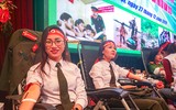 [ẢNH] Ấn tượng mạnh với hình ảnh nữ Công an Thủ đô hiến máu cứu người