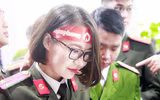 [ẢNH] Ấn tượng mạnh với hình ảnh nữ Công an Thủ đô hiến máu cứu người
