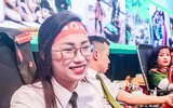 [ẢNH] Ấn tượng mạnh với hình ảnh nữ Công an Thủ đô hiến máu cứu người