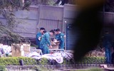 [ẢNH] Trận địa pháo hoa tầm cao sẵn sàng cho đêm Giao thừa