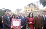 [ẢNH] Lãnh đạo Đảng, Nhà nước, TP Hà Nội dâng hương, trồng cây đầu xuân tại Hoàng Thành Thăng Long