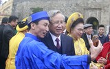 [ẢNH] Lãnh đạo Đảng, Nhà nước, TP Hà Nội dâng hương, trồng cây đầu xuân tại Hoàng Thành Thăng Long