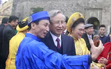 [ẢNH] Lãnh đạo Đảng, Nhà nước, TP Hà Nội dâng hương, trồng cây đầu xuân tại Hoàng Thành Thăng Long