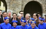 [ẢNH] Lãnh đạo Đảng, Nhà nước, TP Hà Nội dâng hương, trồng cây đầu xuân tại Hoàng Thành Thăng Long
