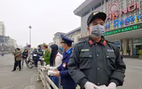 [ẢNH] Công an Thủ đô tham gia phát miễn phí 75.000 khẩu trang phòng dịch Corona