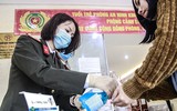 [ẢNH] Hình ảnh đẹp của tuổi trẻ Công an Thủ đô tại trụ sở tiếp dân thời dịch Corona