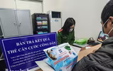 [ẢNH] Hình ảnh đẹp của tuổi trẻ Công an Thủ đô tại trụ sở tiếp dân thời dịch Corona