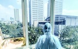 [ẢNH] Ngày 27-2 đặc biệt của các bác sỹ Công an Thủ đô nơi tuyến đầu phòng dịch Covid - 19