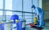 [ẢNH] Ngày 27-2 đặc biệt của các bác sỹ Công an Thủ đô nơi tuyến đầu phòng dịch Covid - 19