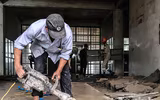 [ẢNH] Cận cảnh khu bệnh viện đang được cải tạo thành nơi điều trị bệnh nhân Covid -19 ở Hà Nội