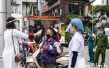 [ẢNH] Hà Nội: Phát gạo nghĩa tình qua phần mềm nhận diện để tuân thủ nghiêm Chỉ thị 16