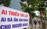 [ẢNH] Hà Nội: Phát gạo nghĩa tình qua phần mềm nhận diện để tuân thủ nghiêm Chỉ thị 16