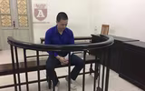 Đối tượng dâm ô trẻ em Cao Mạnh Hùng trước vành móng ngựa