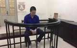 Đối tượng dâm ô trẻ em Cao Mạnh Hùng trước vành móng ngựa