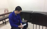 Đối tượng dâm ô trẻ em Cao Mạnh Hùng trước vành móng ngựa