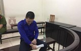 Đối tượng dâm ô trẻ em Cao Mạnh Hùng trước vành móng ngựa