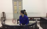 Đối tượng dâm ô trẻ em Cao Mạnh Hùng trước vành móng ngựa
