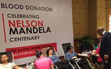 Hiến máu nhân đạo hưởng ứng ngày Quốc tế Nelson Mandela